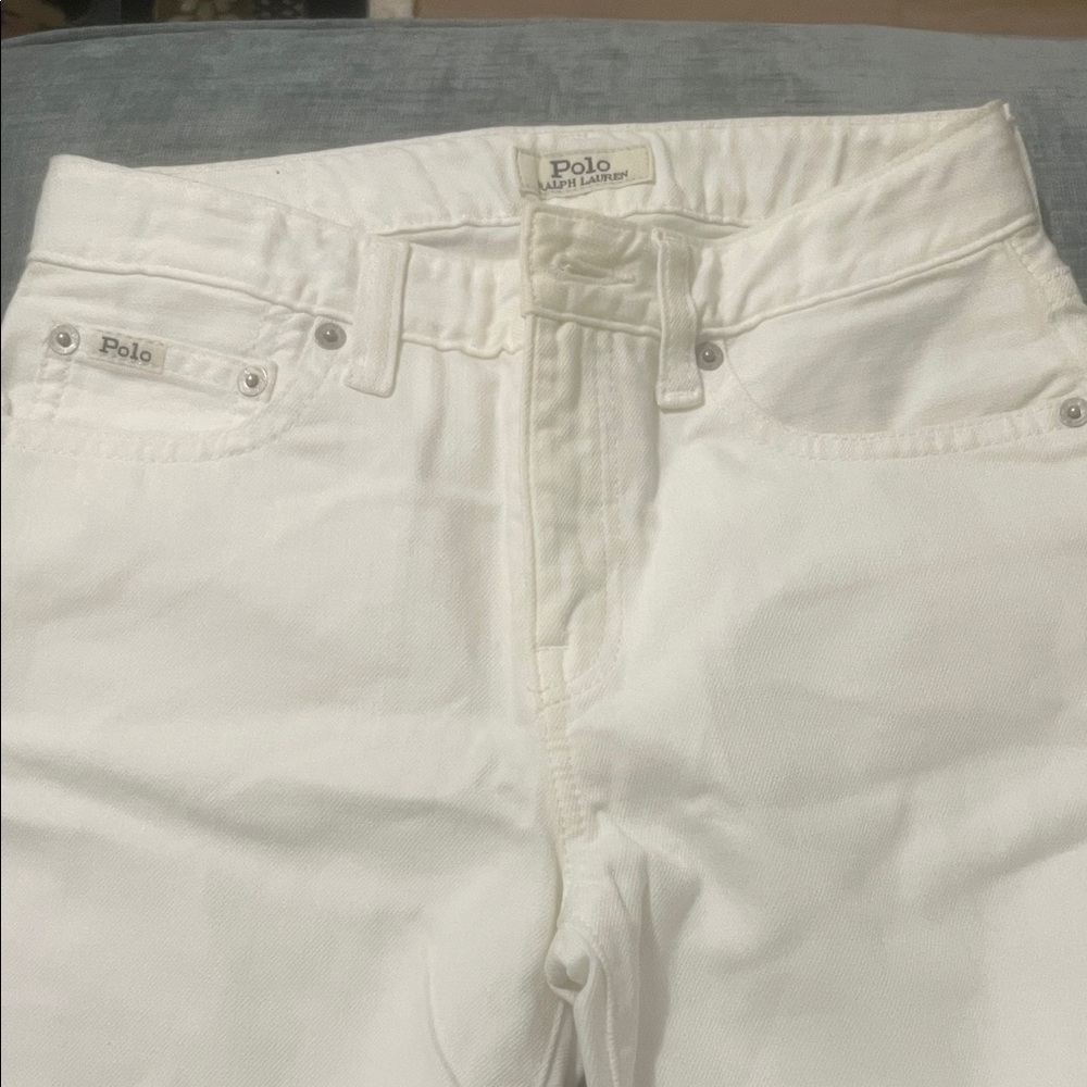 Polo by Ralph Lauren Men's Classic White Straight Jeans